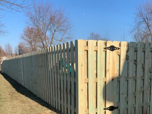 Photo of shadowbox fence