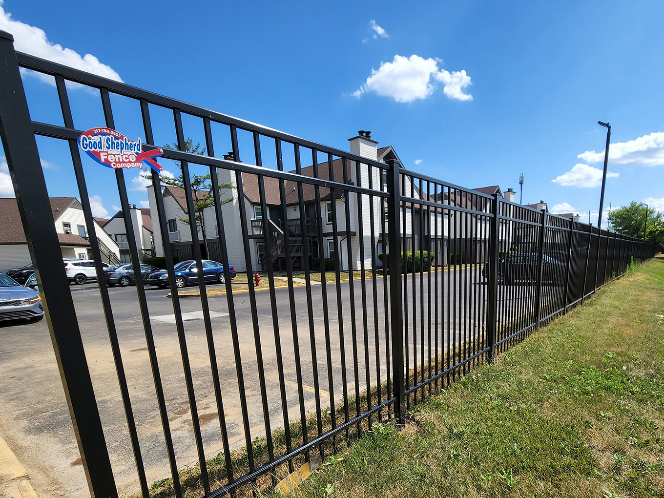 Ornamental iron fence indy fence company