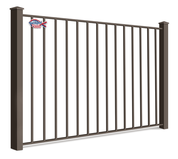 Commercial aluminum fence features popular with Indianapolis Indiana businesses