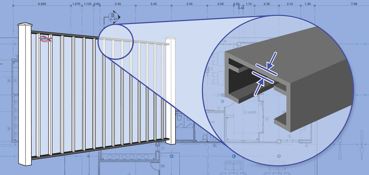 Commercial aluminum fence features popular with Indianapolis Indiana homeowners