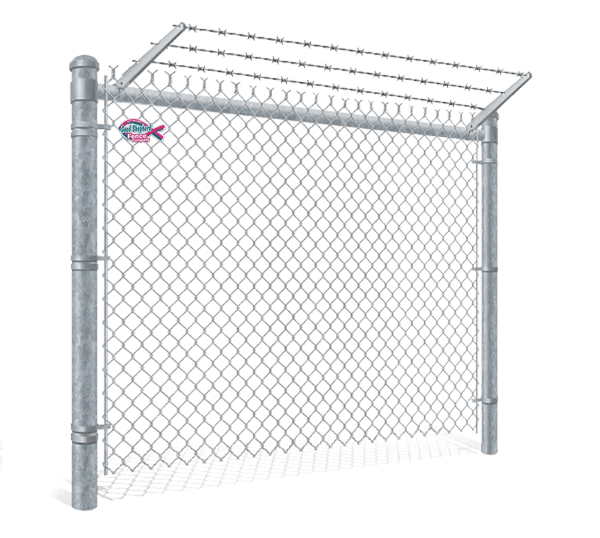 Commercial chain link fence features popular with Indianapolis Indiana businesses