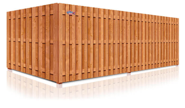 Stockade wood fencing in Indianapolis Indiana