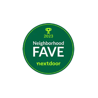 Nextdoor Neighborhood Favorite 2021 2022 2023 award