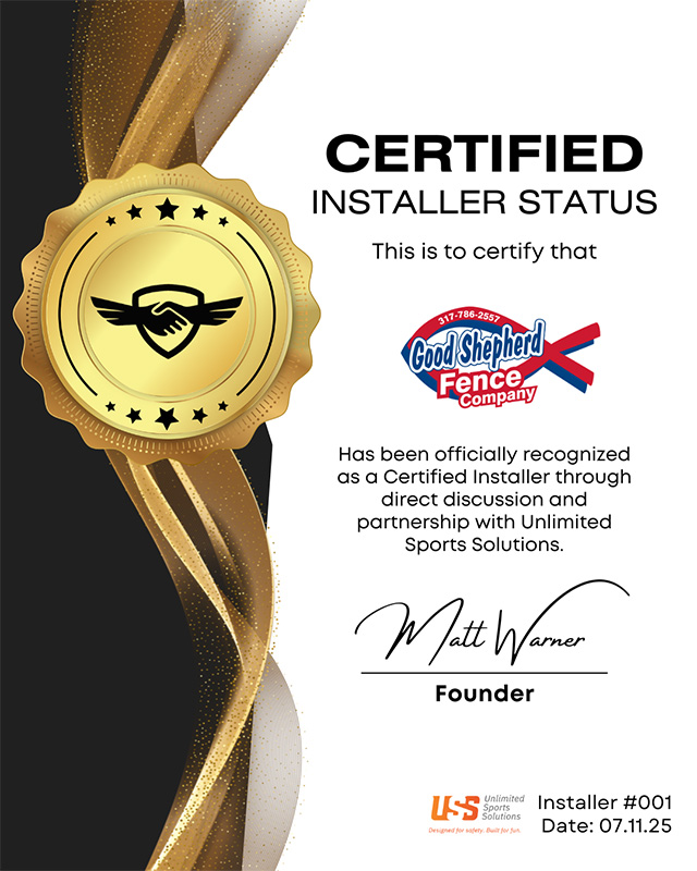 Logo for USS licensed product installers