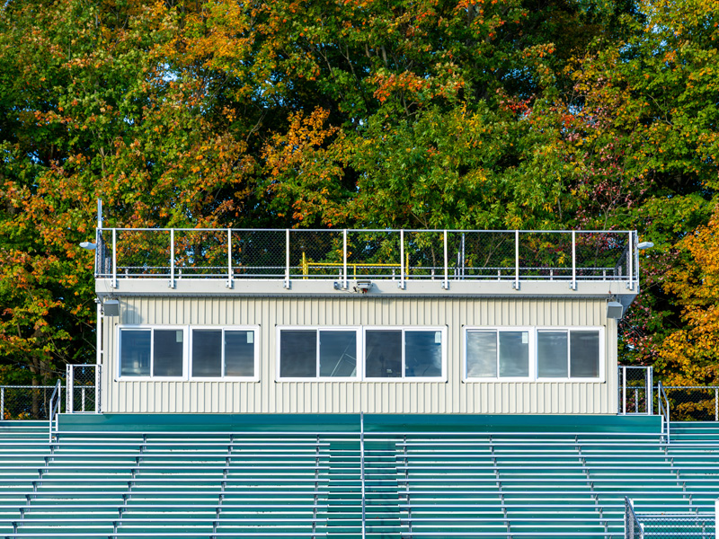 press boxes in Indianapolis Indiana
