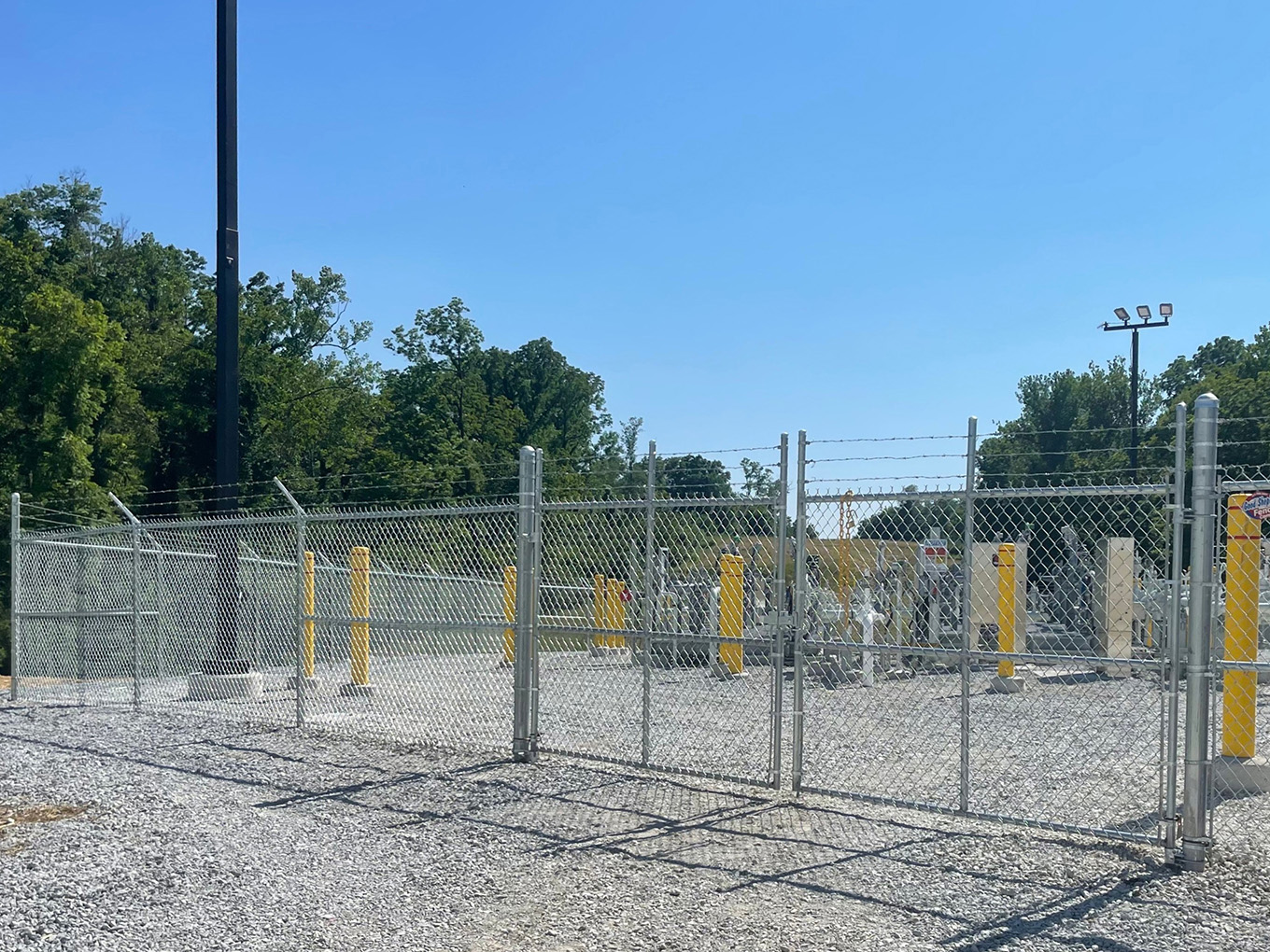 Commercial fencing service in Indianapolis, Indiana