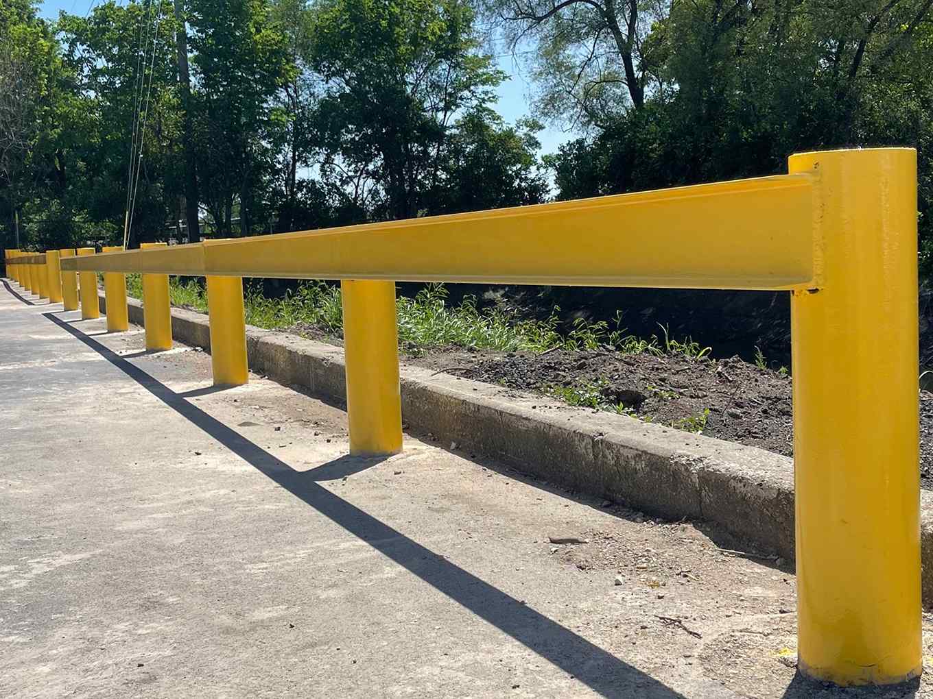 Commercial guardrails in Indianapolis, Indiana fence company