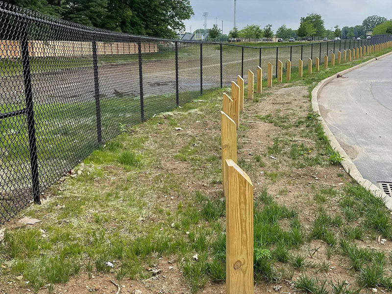 Perimeter fence contractor in Indianapolis Indiana