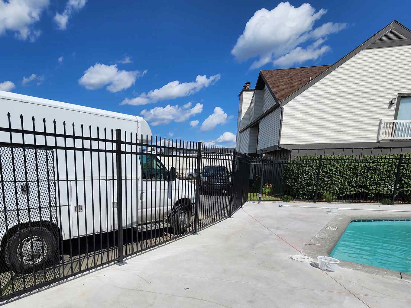 Commercial wrought iron Indianapolis, Indiana fence company