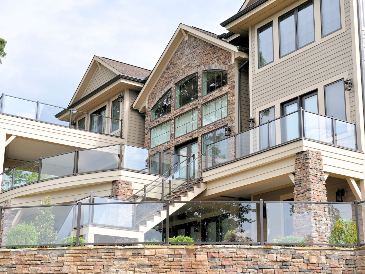 glass railings in Indianapolis Indiana